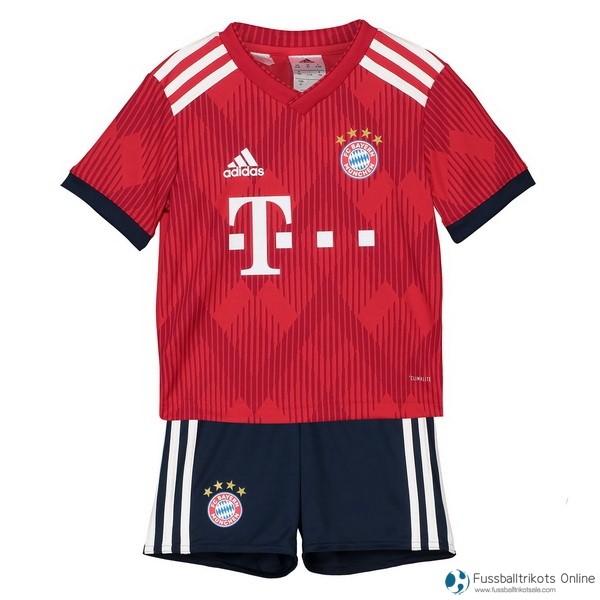 Bayern Munich Trikot Heim Kinder 2018-19 Rote Fussballtrikots Günstig